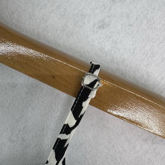 Banana Republic Women’s Size 0 Zebra Animal Print Cowl Neck Slip‎ Shift Dress - Picture 5 of 6